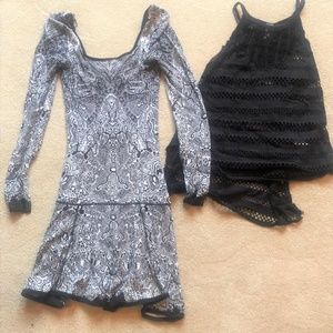 Free People shirt and Dress